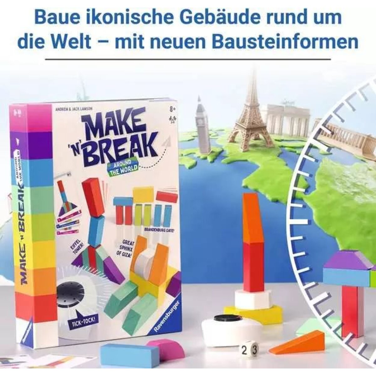 Ravensburger Make n Break  - Around the World