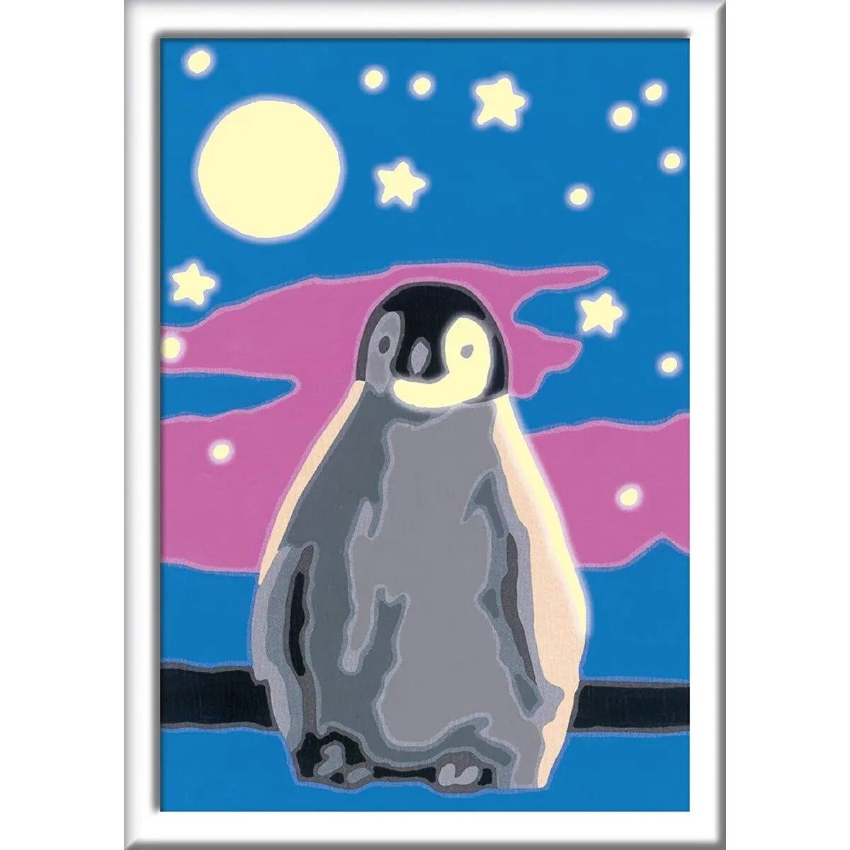 Ravensburger CreArt, Malen nach Zahlen - Kleiner Pinguin