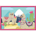 Ravensburger CreArt, Malen nach Zahlen - Glückliche Lamas