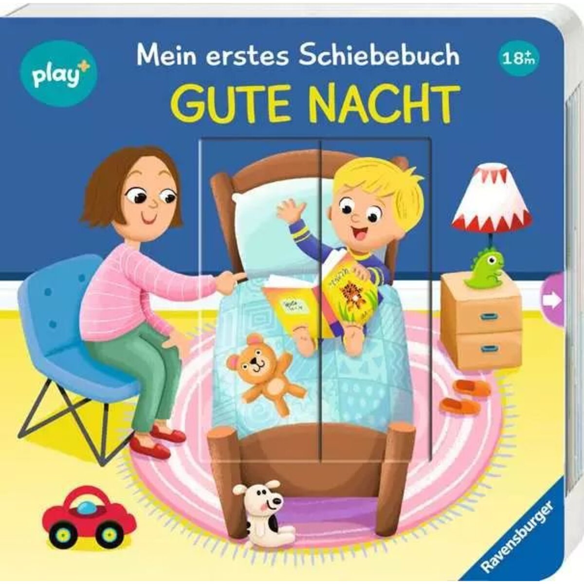 Ravensburger play+ Mein erstes Schiebebuch: Gute Nacht