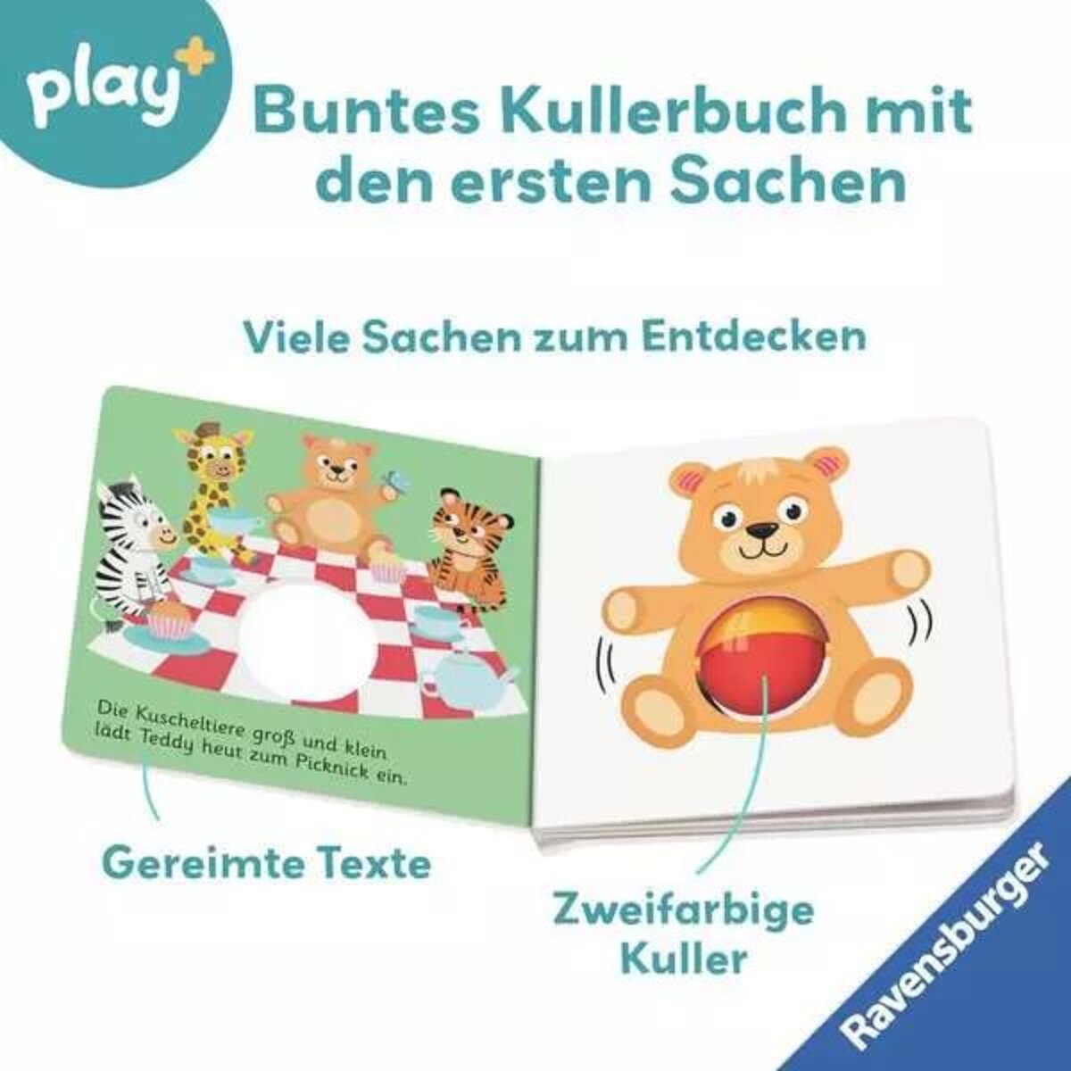 Ravensburger play+ schütteln, rasseln, spielen: Erste Sachen