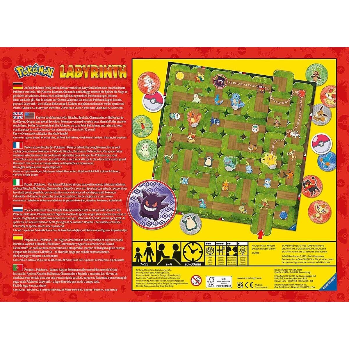 Ravensburger Labyrinth Pokémon Labyrinth