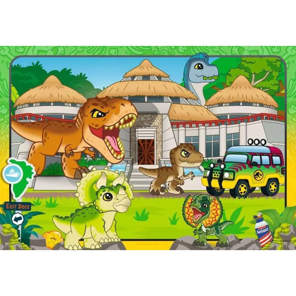 Ravensburger Puzzle - Jurassic World Explorers, 2 x 24 Teile