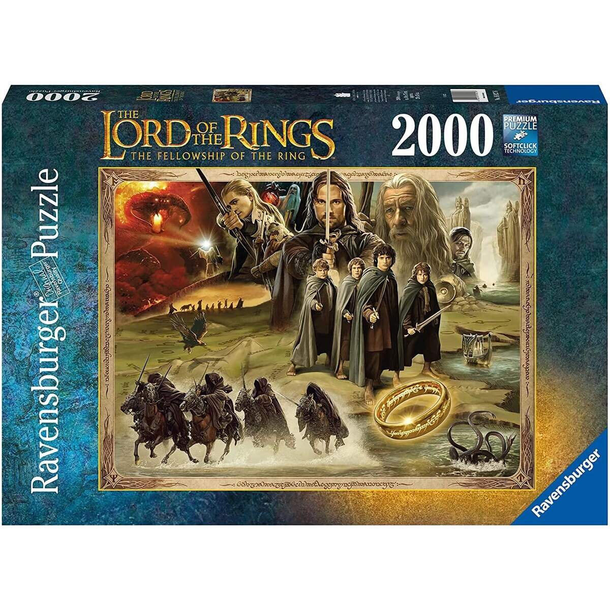 Ravensburger Puzzle - LOTR: The Fellowship of the Ring, 2000 Teile