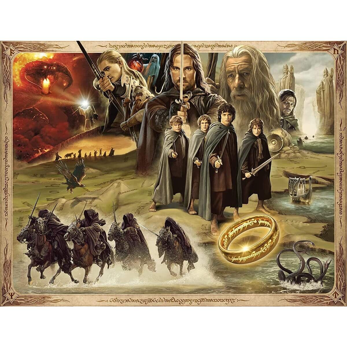 Ravensburger Puzzle - LOTR: The Fellowship of the Ring, 2000 Teile