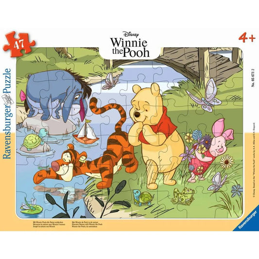 Ravensburger Puzzle - Mit Winnie Puuh die Natur entdecken, 48 Teile