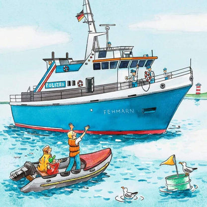 Ravensburger Puzzle - Polizeieinsatz, 3x49 Teile