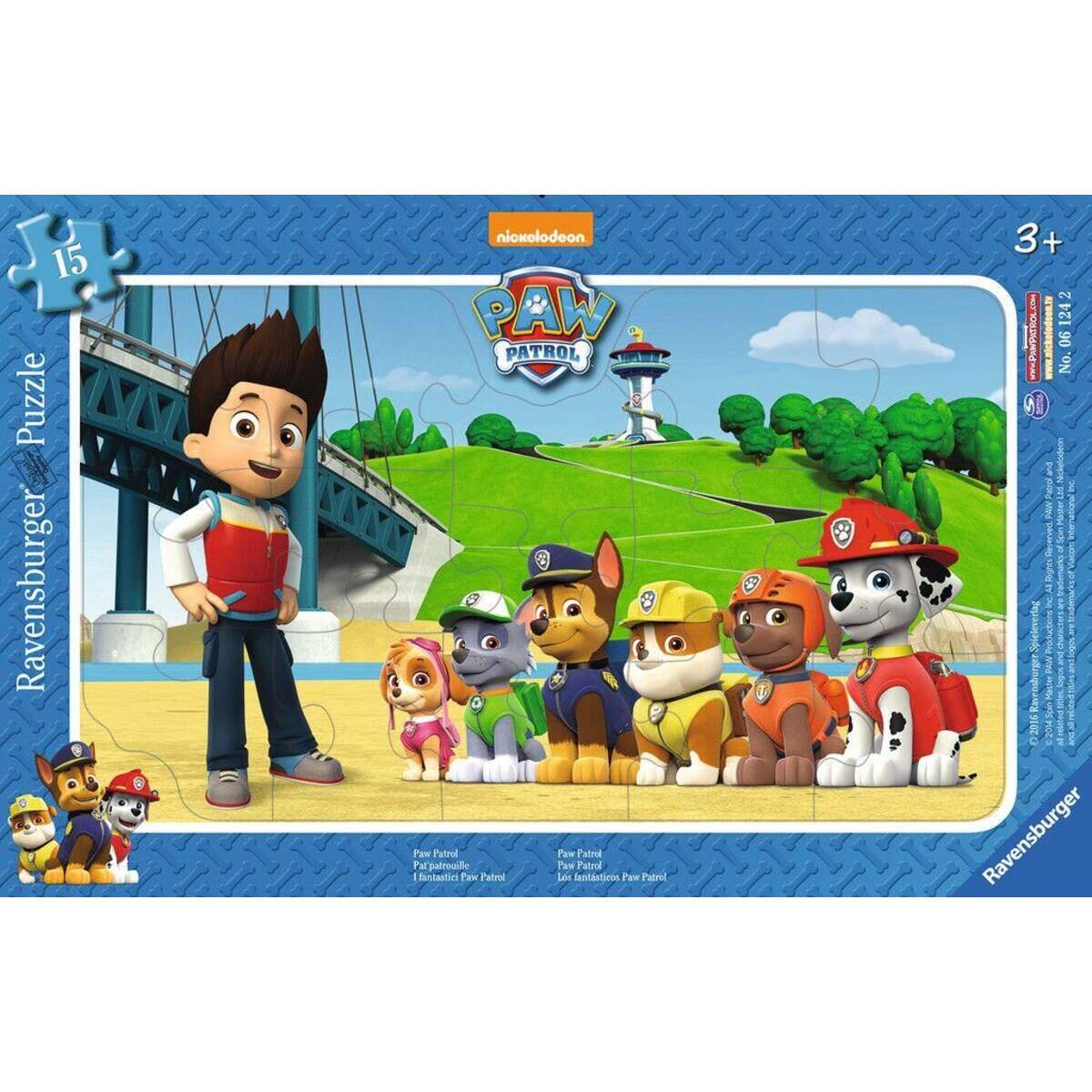Ravensburger Puzzle - Paw Patrol, 15 Teile