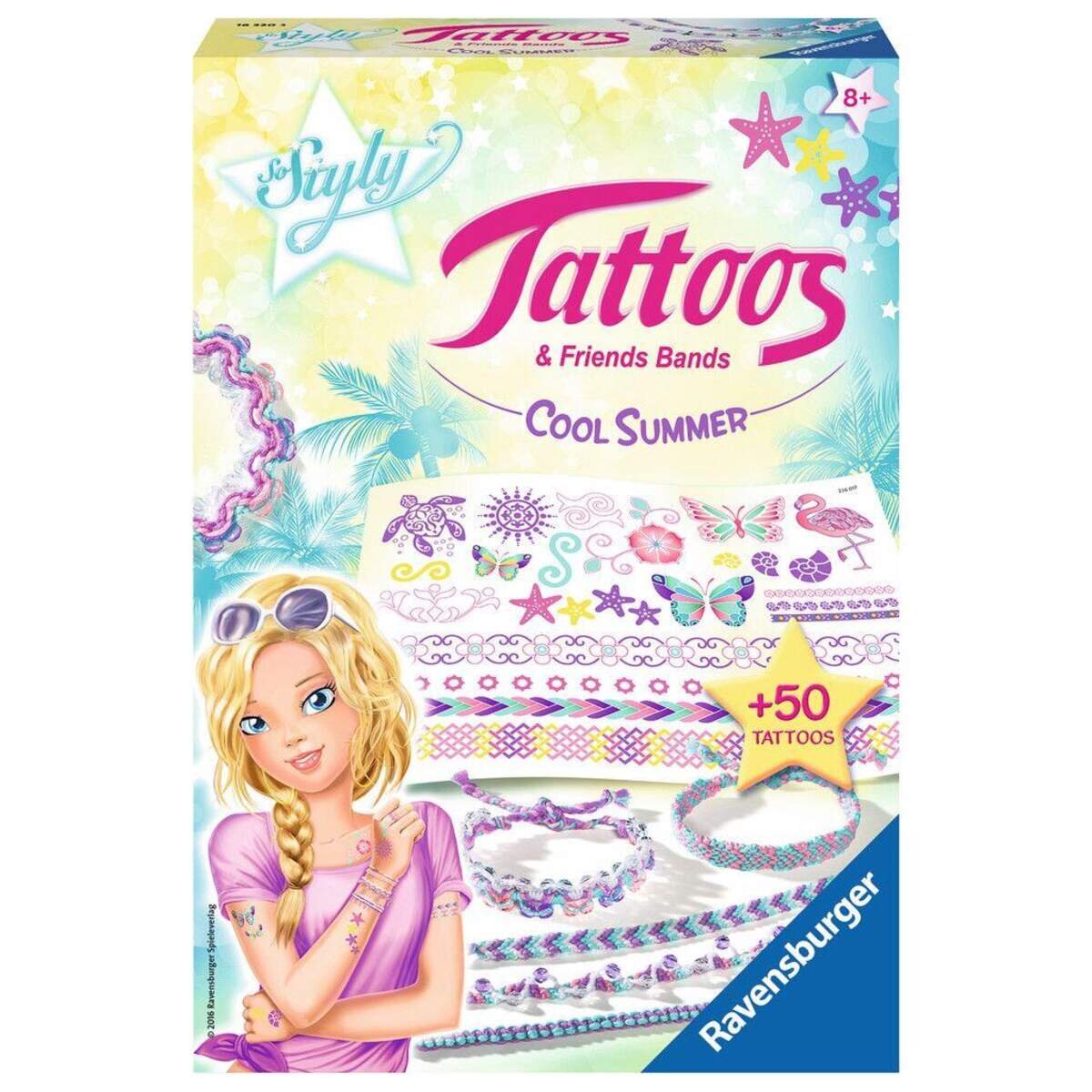 Ravensburger So Styly - Tattoos & Freundschaftsbänder: Cool Summer