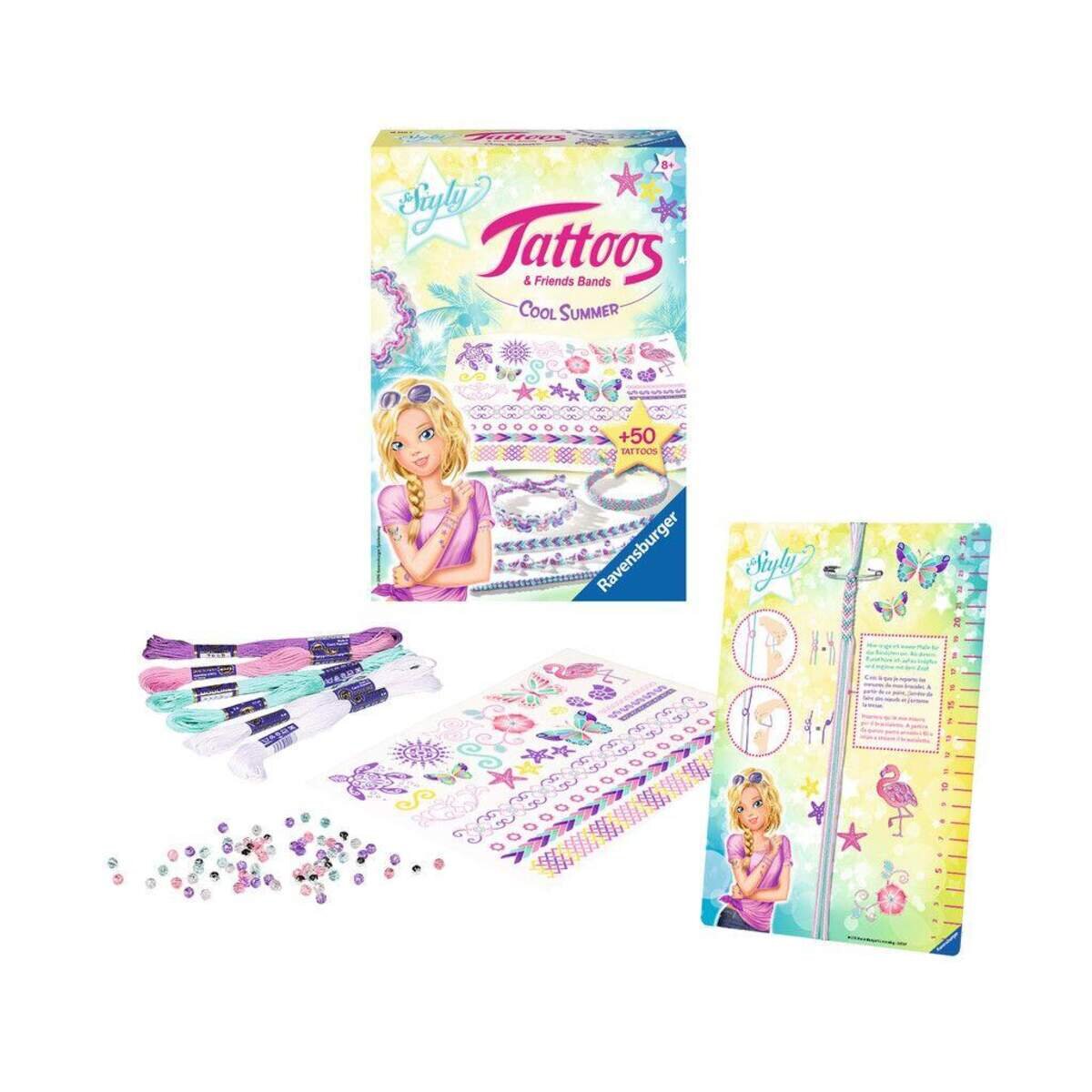 Ravensburger So Styly - Tattoos & Freundschaftsbänder: Cool Summer