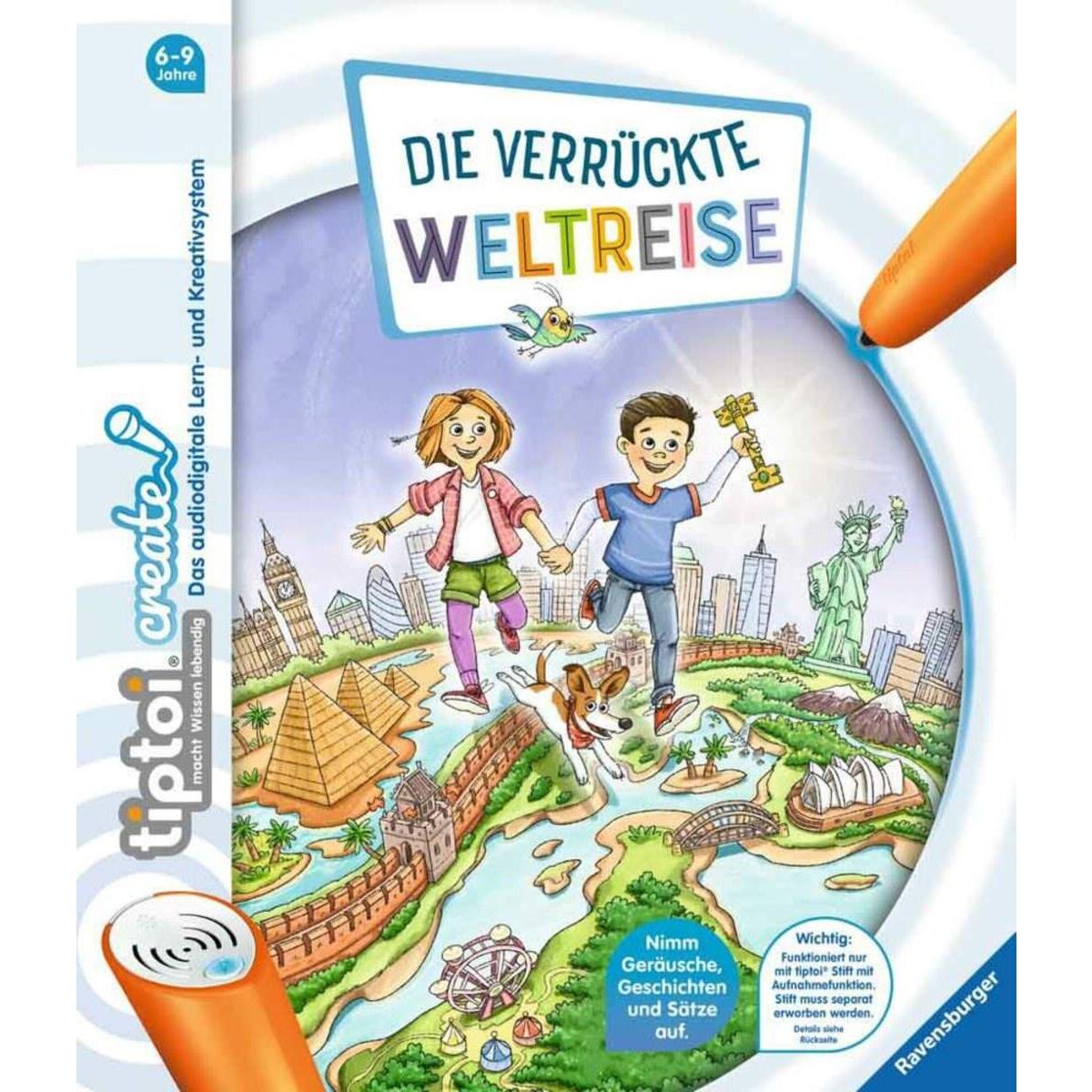 Ravensburger tiptoi CREATE Die verrückte Weltreise
