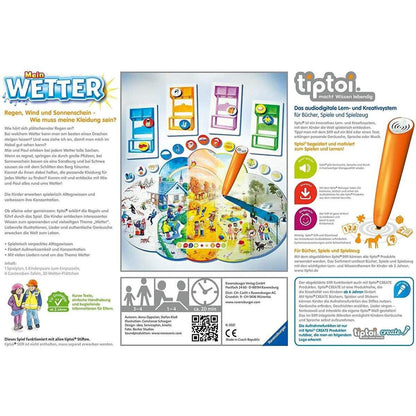 Ravensburger tiptoi Mein Wetter - Regen, Wind und Sonnenschein