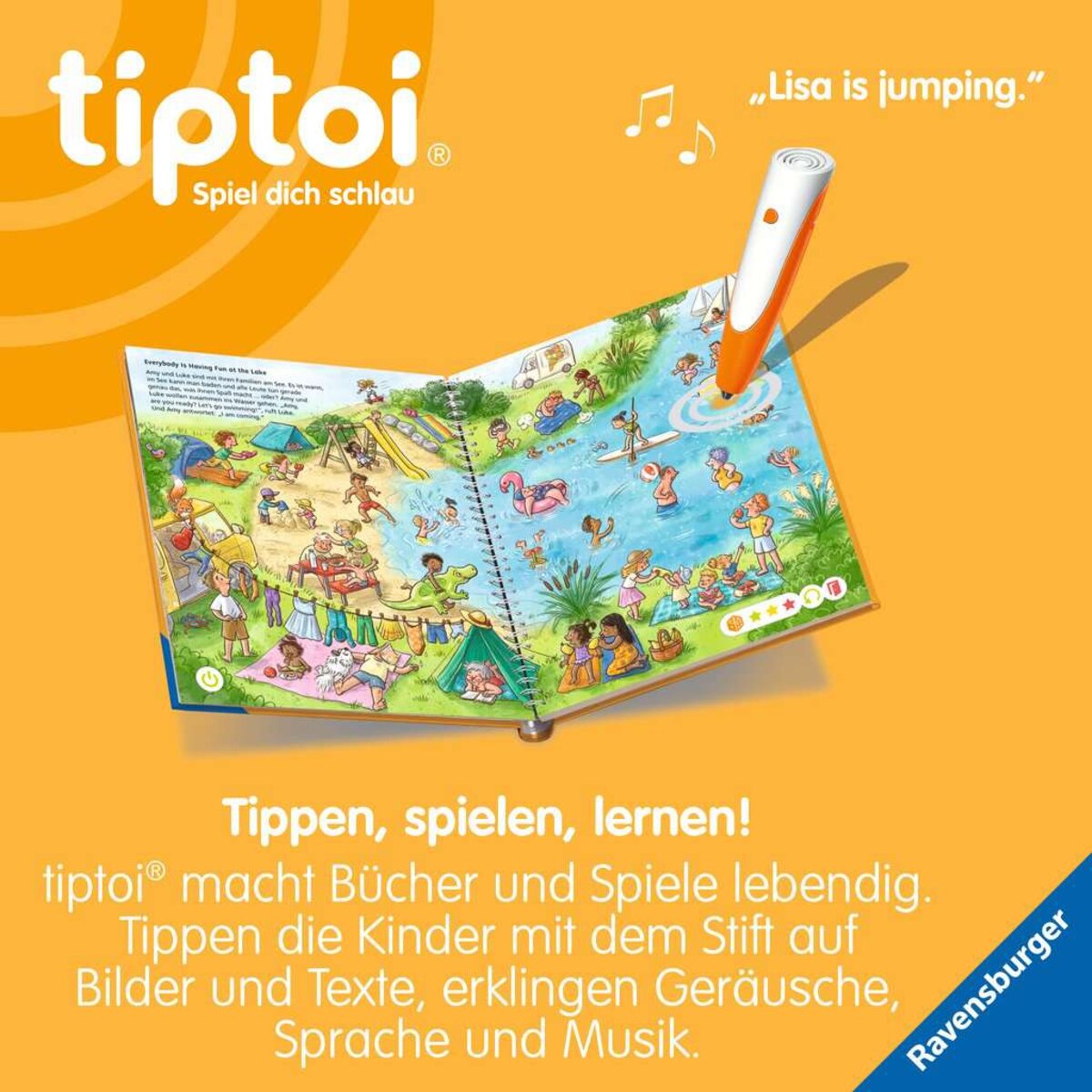 Ravensburger tiptoi® Meine Lern-Spiel-Welt: Englisch