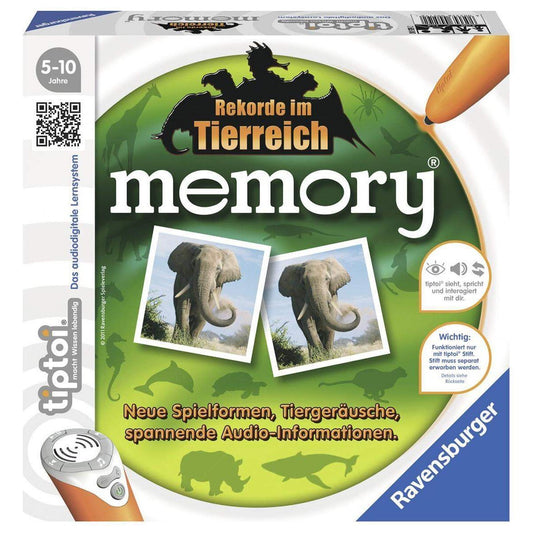 Ravensburger tiptoi memory Rekorde im Tierreich