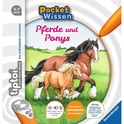 Ravensburger tiptoi Pocket Wissen Pferde und Ponys