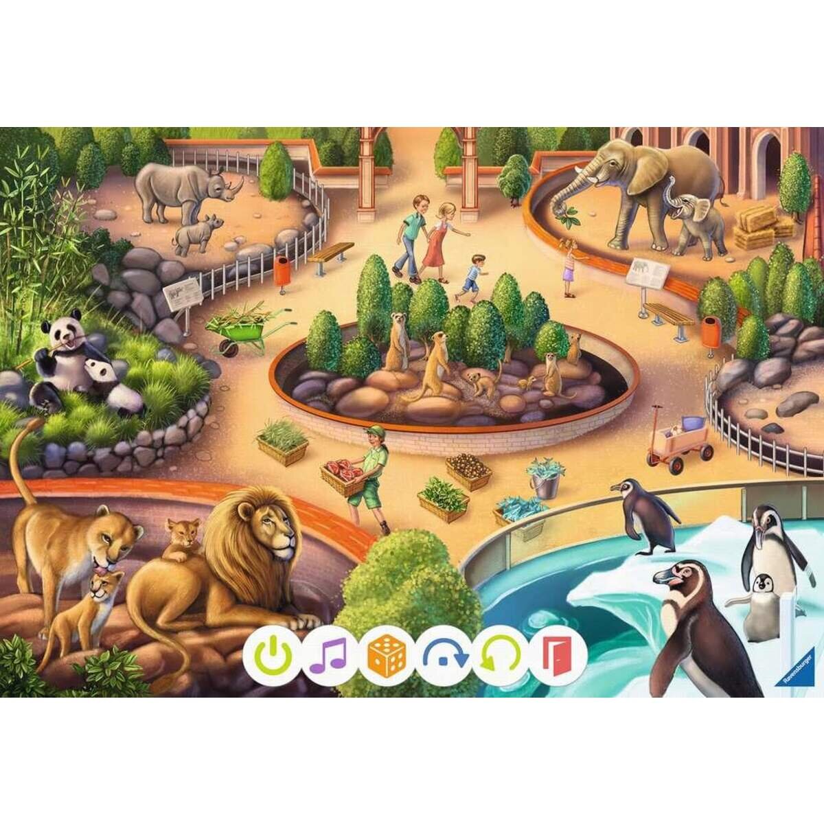 Ravensburger tiptoi® Puzzle für kleine Entdecker: Zoo