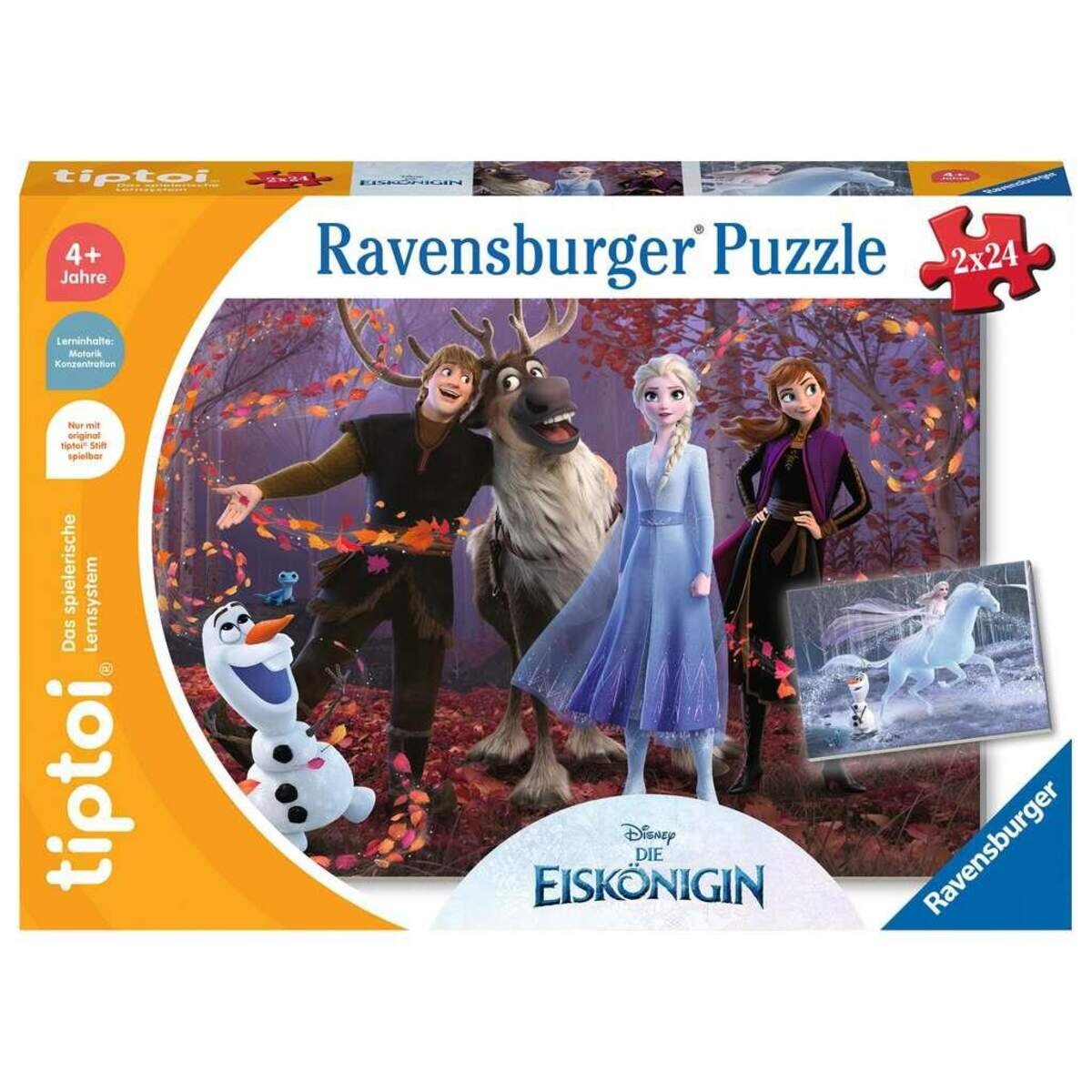 Ravensburger tiptoi® Puzzle für kleine Entdecker: Disney Die Eiskönigin