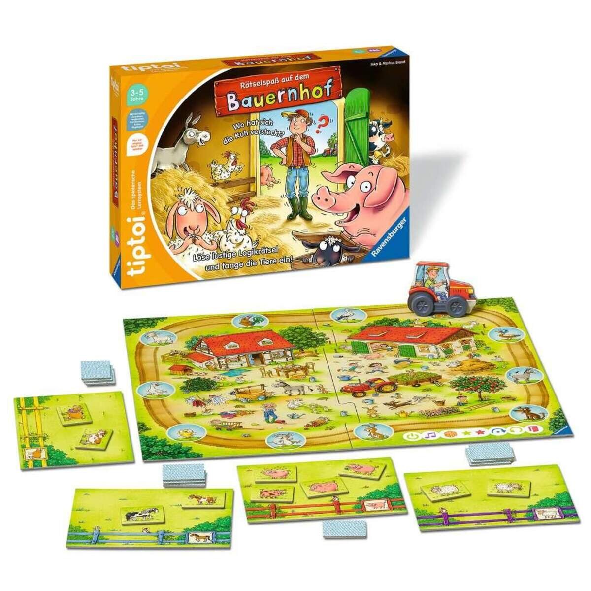 Ravensburger tiptoi® Rätselspaß auf dem Bauernhof