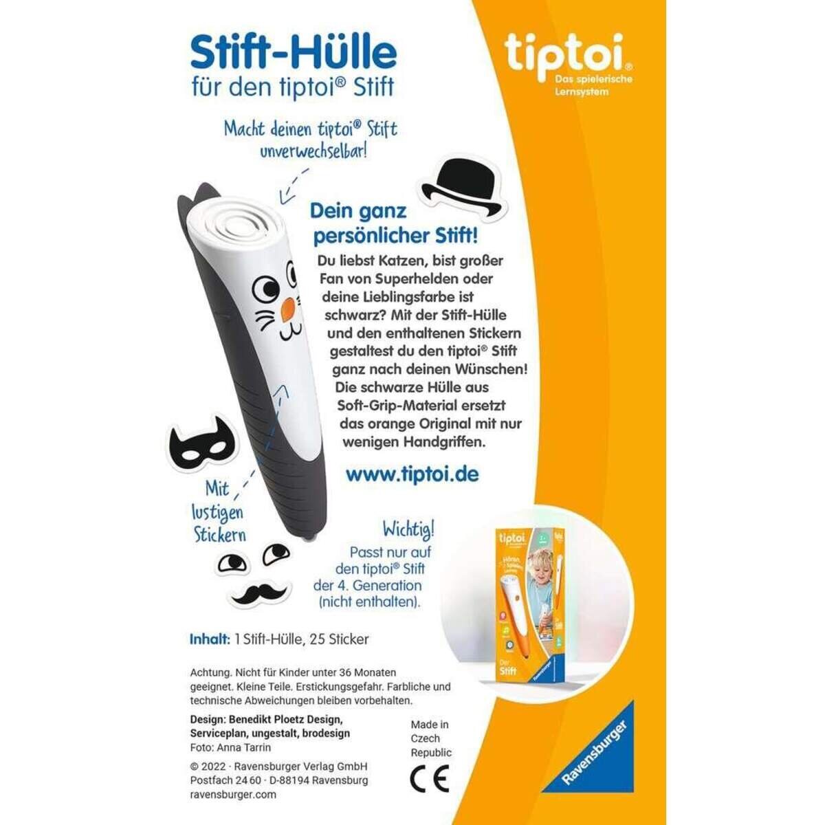 Ravensburger tiptoi® Stift-Hülle zum Wechseln in Schwarz
