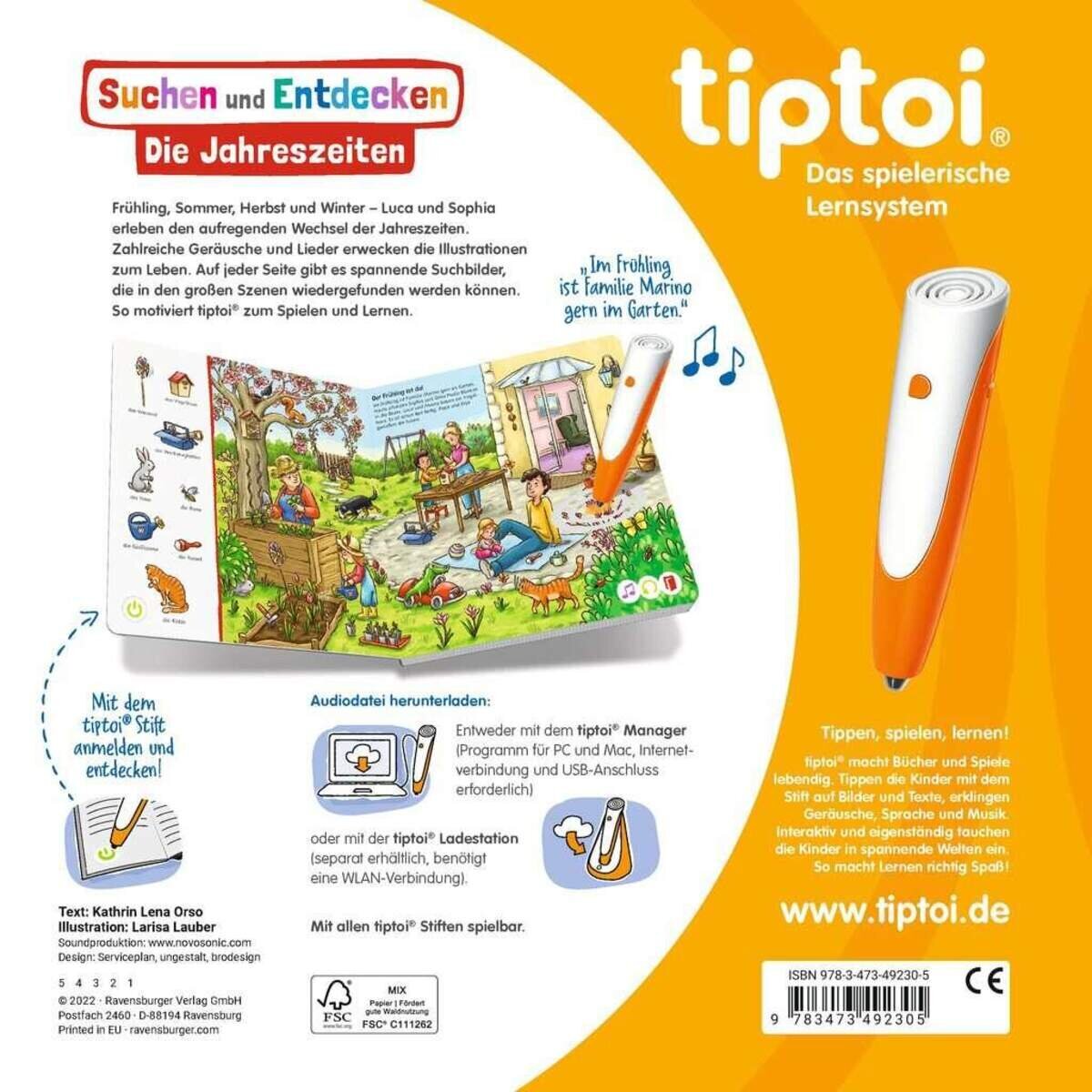 Ravensburger tiptoi® Die Jahreszeiten