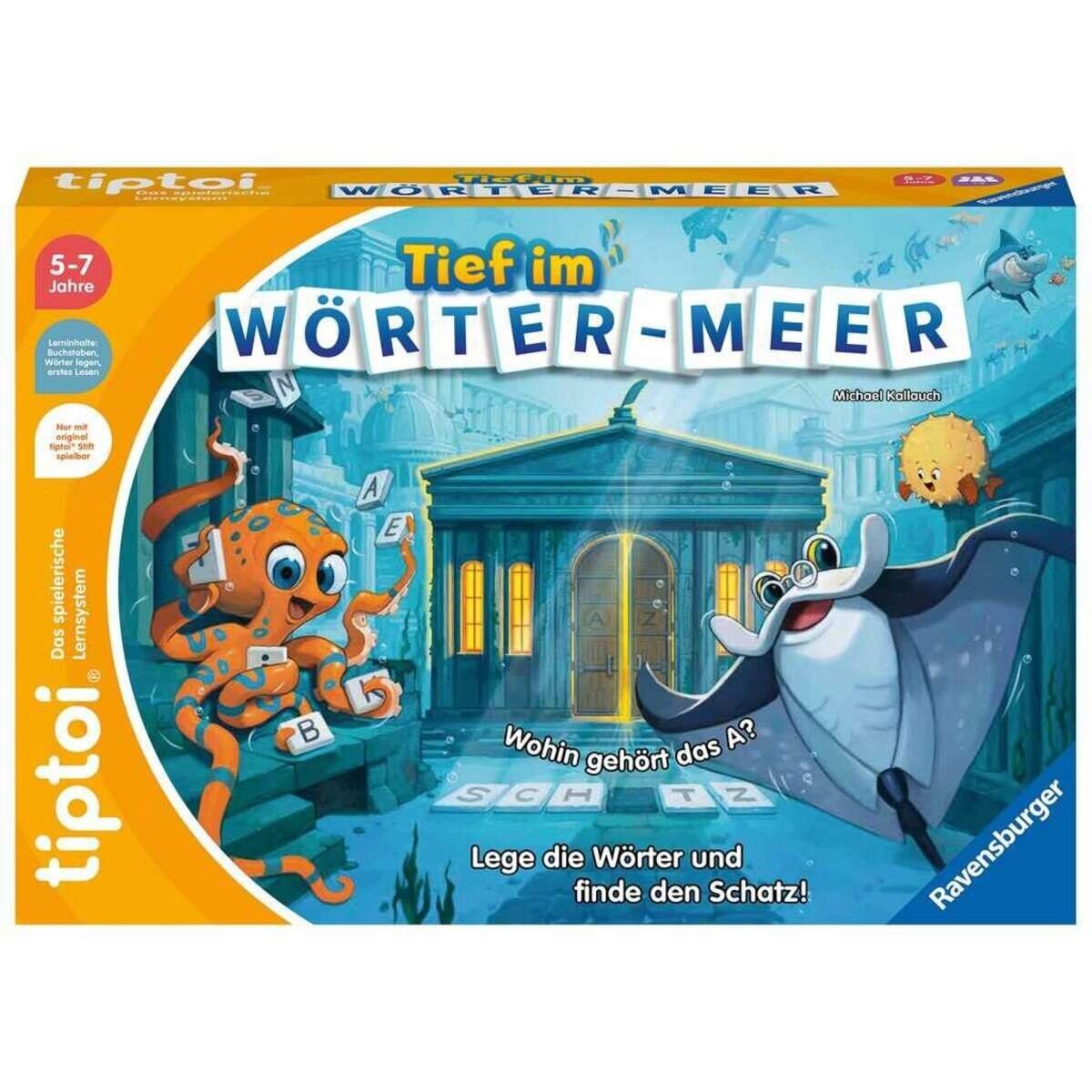 Ravensburger tiptoi® Tief im Wörter-Meer