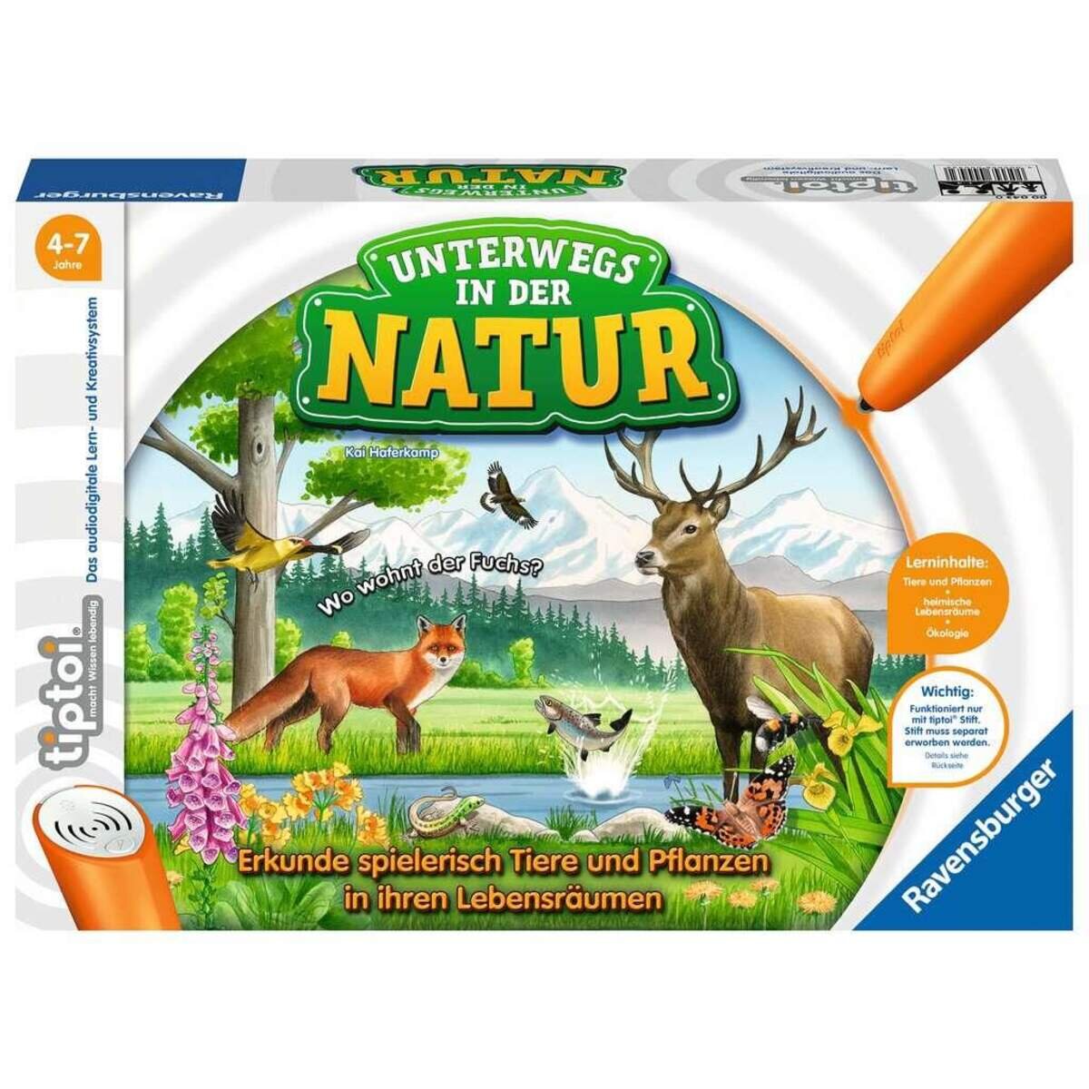 Ravensburger tiptoi Unterwegs in der Natur