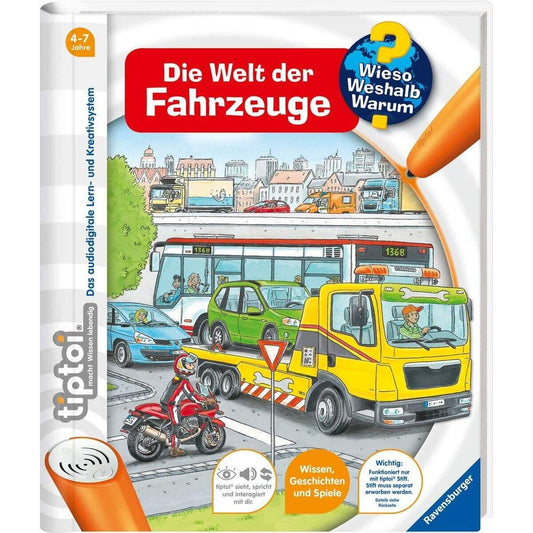 Ravensburger tiptoi® tiptoi® Wieso? Weshalb? Warum? - Die Welt der Fahrzeuge