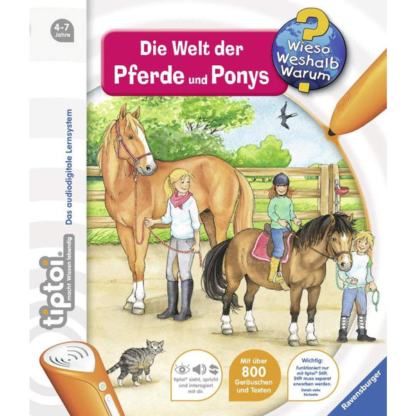 Ravensburger tiptoi Wieso? Weshalb? Warum? Die Welt der Pferde und Ponys