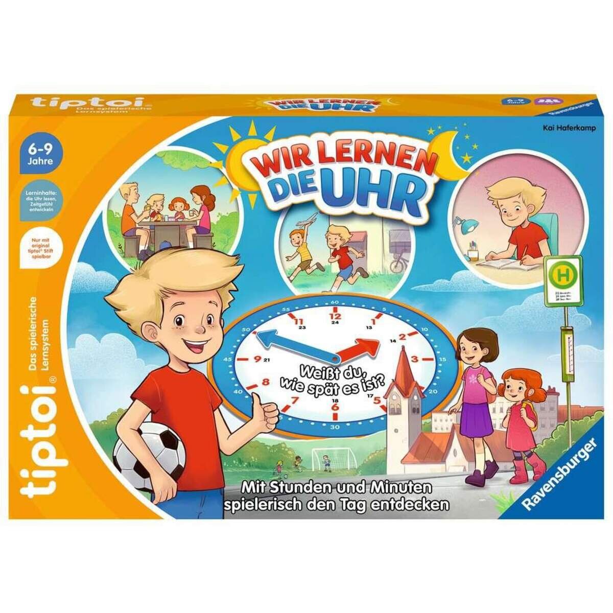 Ravensburger tiptoi® Wir lernen die Uhr