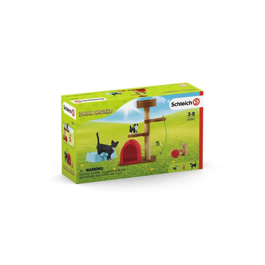 Schleich® 42501 Farm World Spielspaß für niedliche Katzen