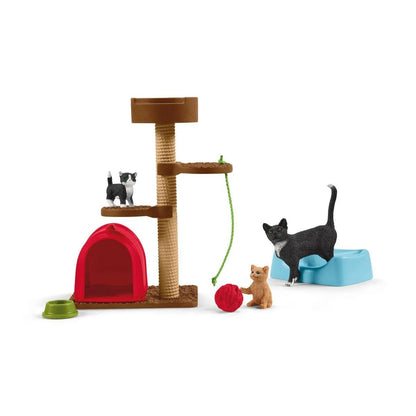 Schleich® 42501 Farm World Spielspaß für niedliche Katzen