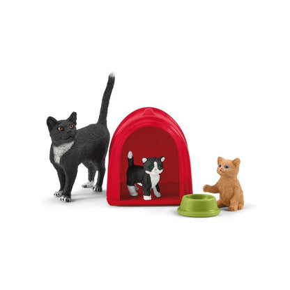 Schleich® 42501 Farm World Spielspaß für niedliche Katzen