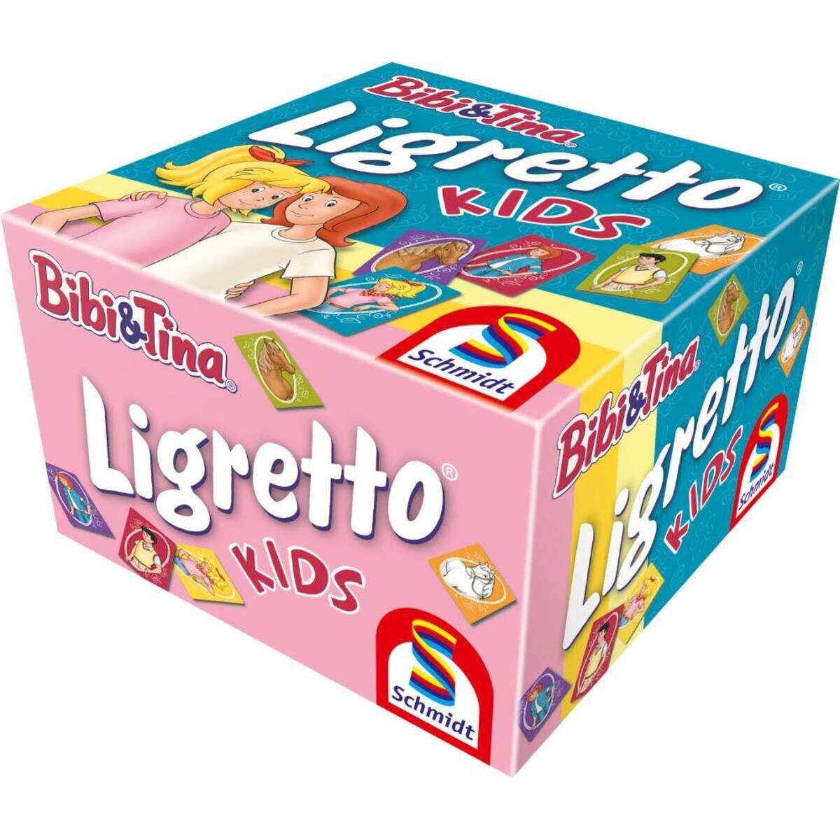 Schmidt Spiele Familienkartenspiel Ligretto® Kids, Bibi & Tina