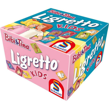 Schmidt Spiele Familienkartenspiel Ligretto® Kids, Bibi & Tina