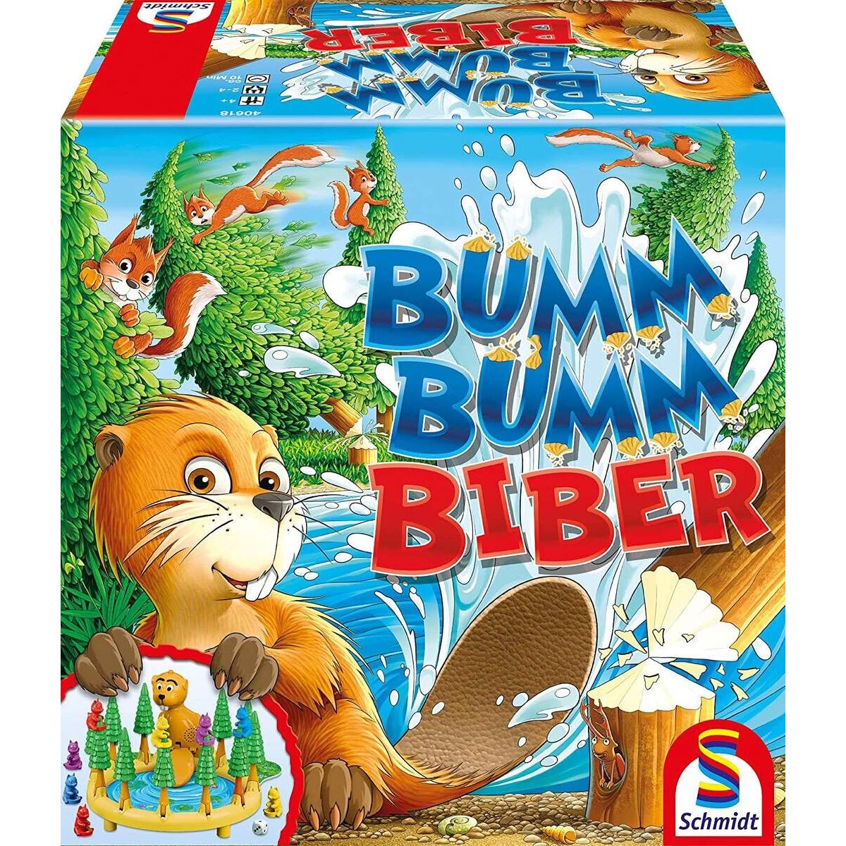 Schmidt Spiele Kinderspiel Bumm Bumm Biber