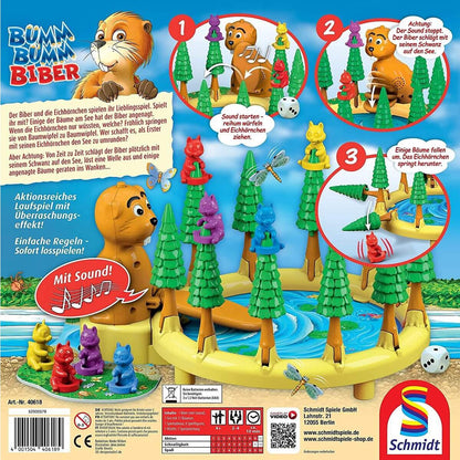 Schmidt Spiele Kinderspiel Bumm Bumm Biber