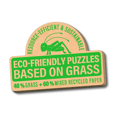 Schmidt Spiele Puzzle - Tiere nachts im Wald, 100 Teile, Eco-Friendly, Gras Kinderpuzzle