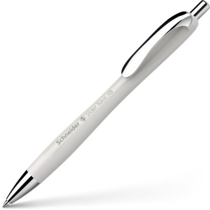 Schneider Kugelschreiber Slider Rave silver grey, Mine Slider 755 XB blau