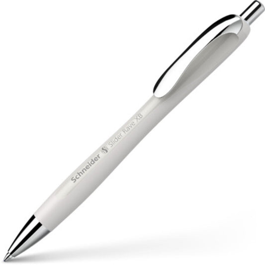 Schneider Kugelschreiber Slider Rave silver grey, Mine Slider 755 XB blau