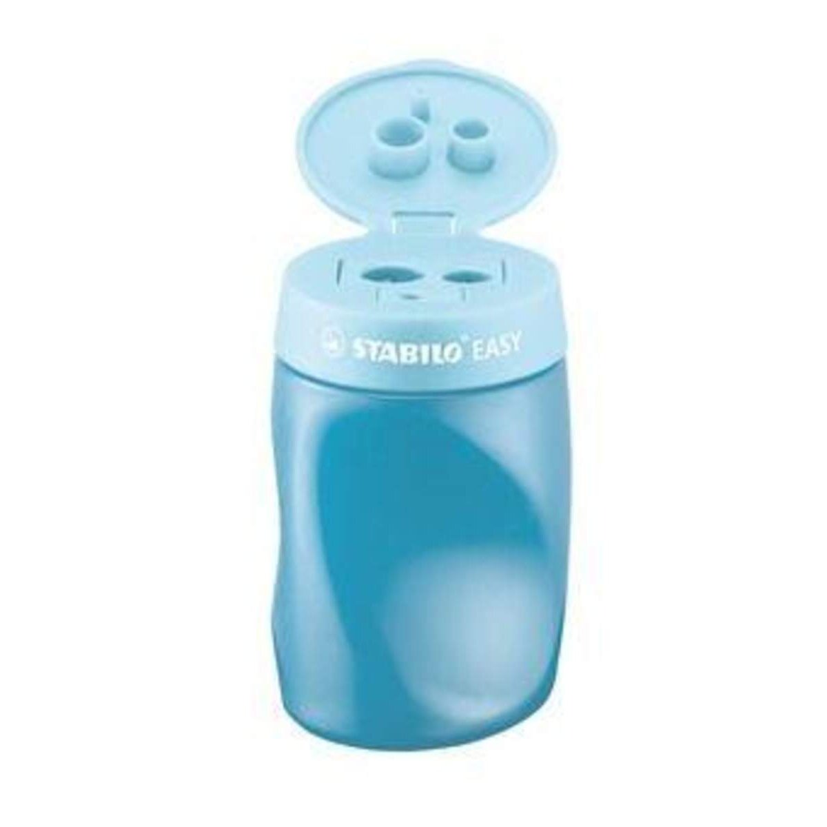 Schul-Set für Linkshänder - STABILO EASYgraph in blau - inklusive Spitzer + Radierer