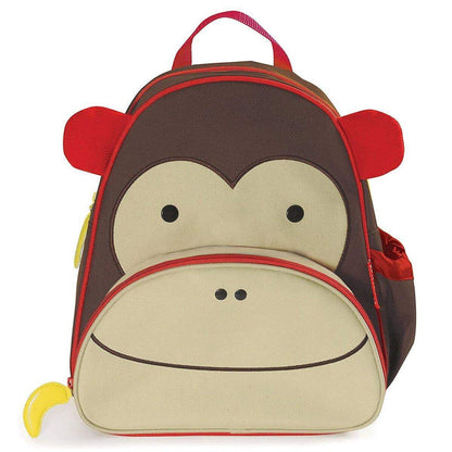 Skip Hop Zoo Kleinkind Rucksack Affe Marshall mit Namensschild