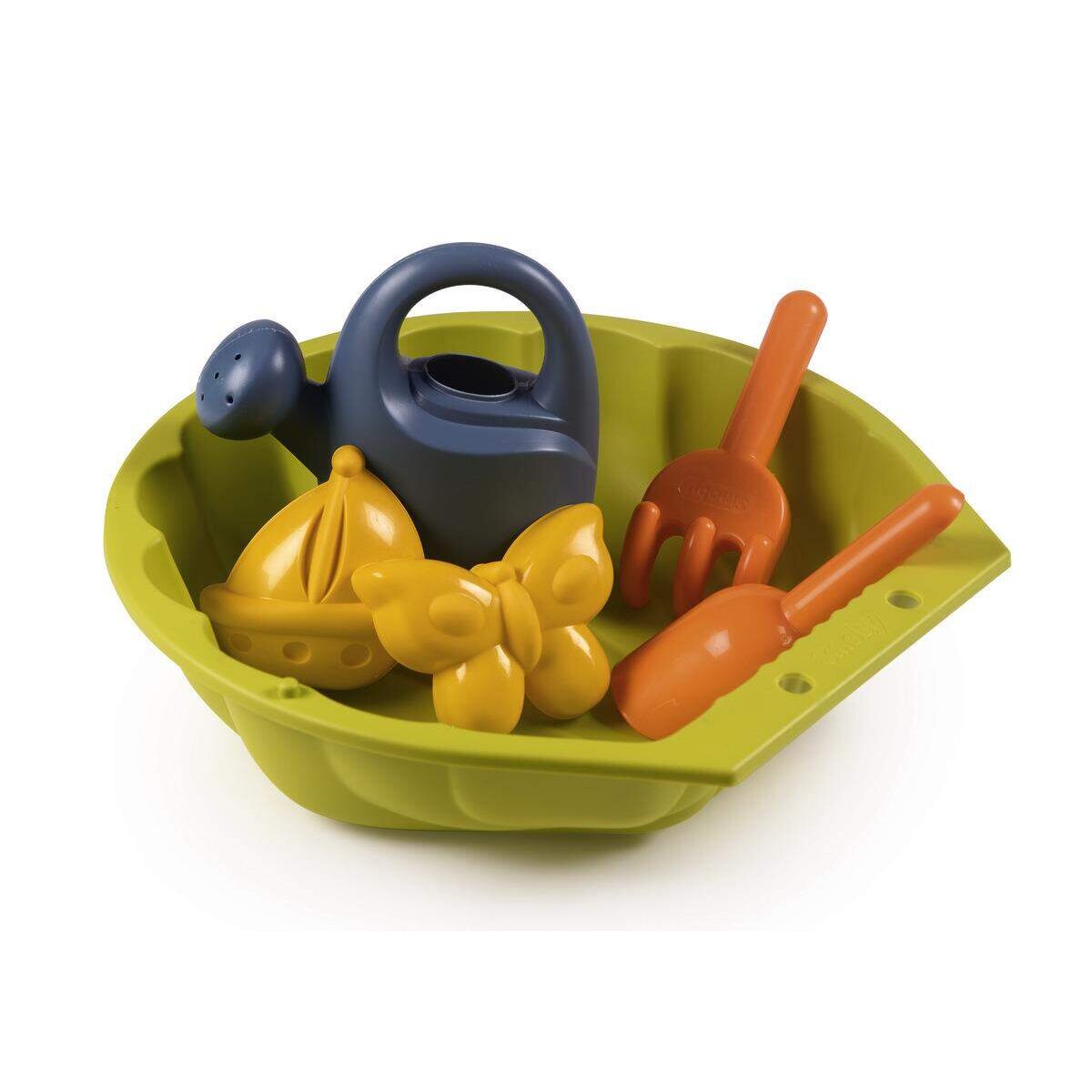 Smoby Sandspielmuschel mit Sandspielzeug