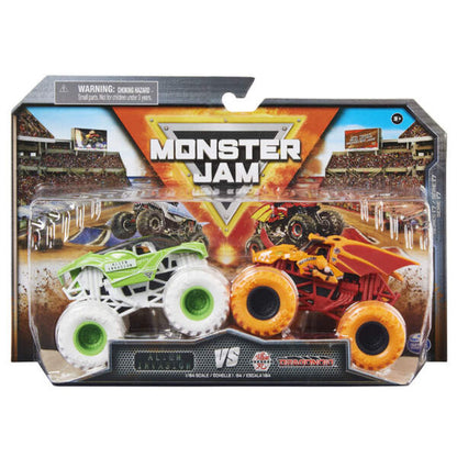 Spin Master Monster Jam 2-Pack 1:64, 1 Packung, 4-fach sortiert