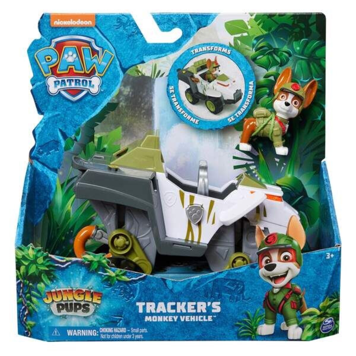 Spin Master Paw Patrol Jungle Pups Fahrzeuge, 1 Stück, 6-fach sortiert