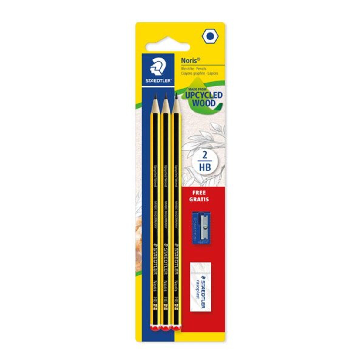 STAEDTLER® Bleistift Noris HB Set BK 100% PEFC