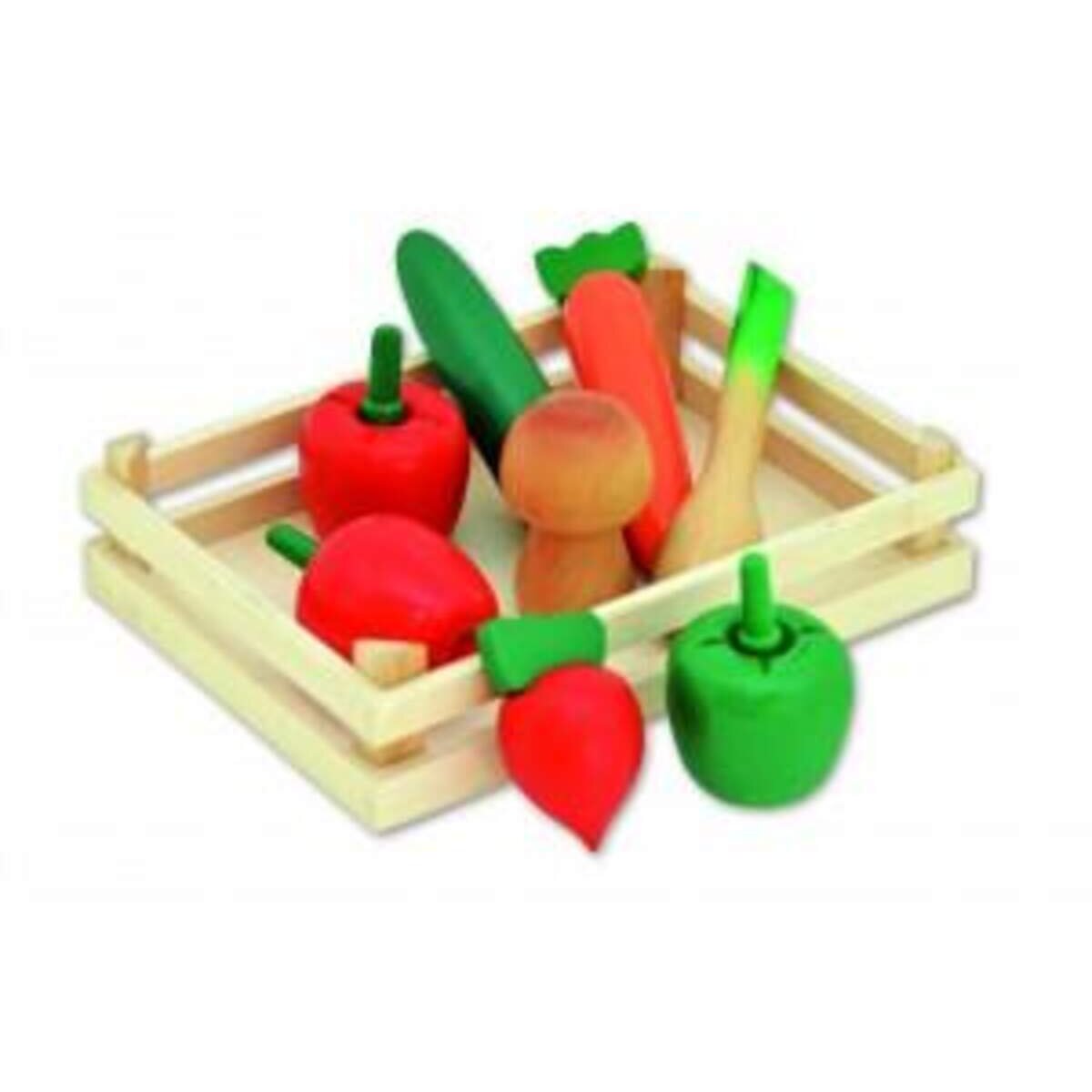 Tanner Gemüse in Holzstege für die Puppenstube oder Kaufmannsladen