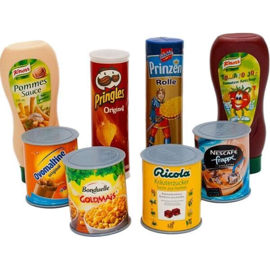 Tanner Lebensmittel-Set für die Puppenstube oder Kaufmannsladen