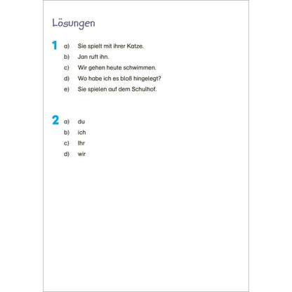 Tessloff Fit für Deutsch 4. Klasse. Mein 5-Minuten-Block