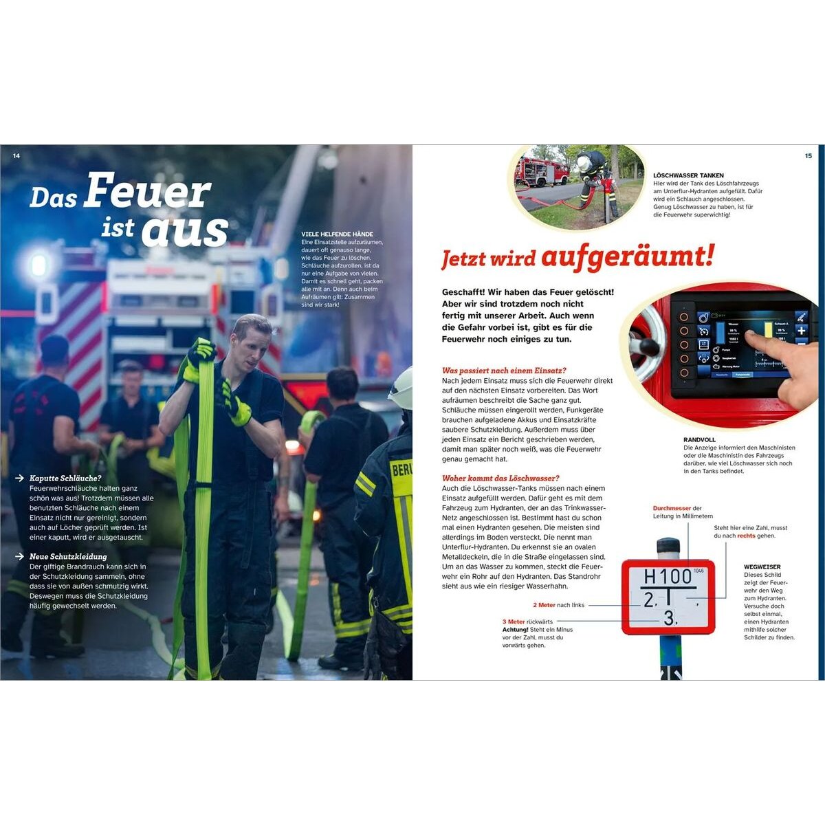 Tessloff WAS IST WAS Feuerwehr. Mit vollem Einsatz