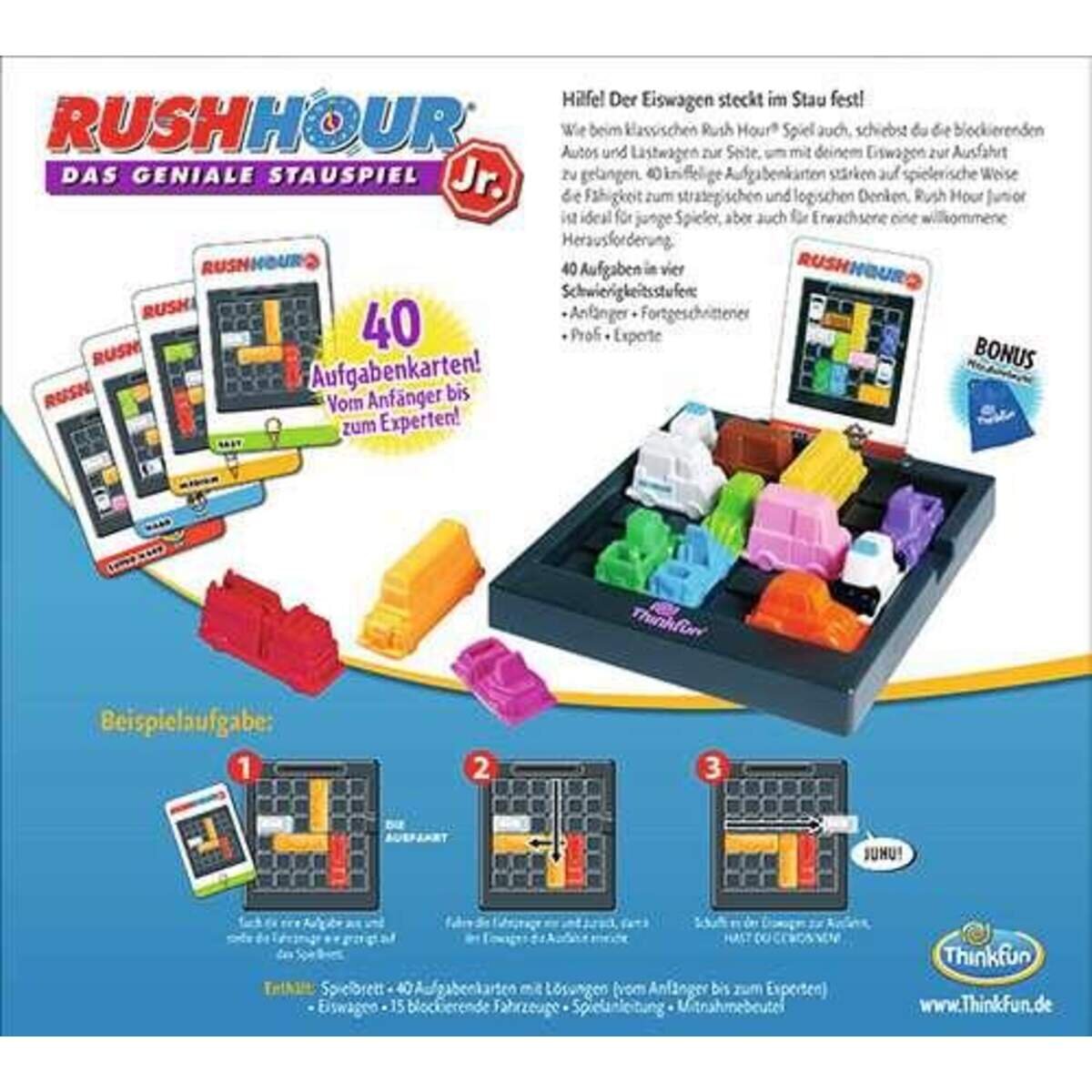 Ravensburger ThinkFun 76442 - Rush Hour Junior - Das bekannte Logikspiel